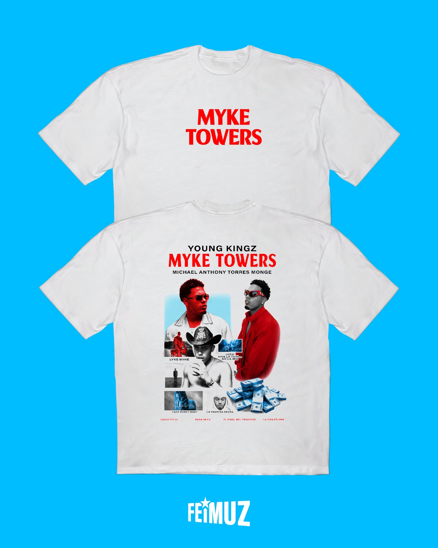 🤴MYKE TOWERS SHIRT 🤴